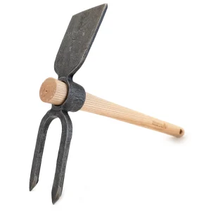 1111 – Gartenhäckchen 2-zinkig – 40 cm Eschenstiel