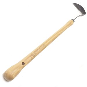 1734 – Japanische Sichelhacke für Rechtshänder – 48 cm Eschen-Knopf-Stiel