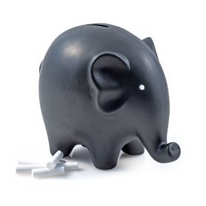 Spardose Elefant mit Kreide