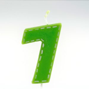 Geburtstagskerze Zahl 7