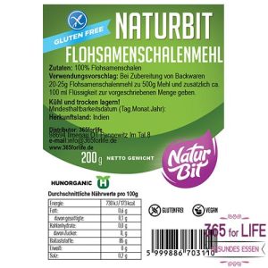 Flohsamenschalenmehl 200 g