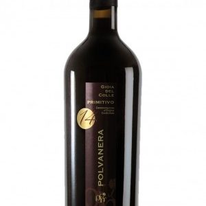 1 x 300cl Primitivo 14 Polvanera Doppelmagnum DOC Gioia del Colle in edler Holzkiste