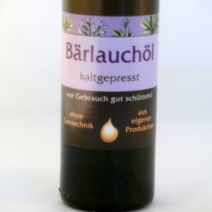 Bärlauchöl kaltgepresst, 250ml
