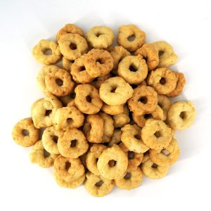 1 x 5kg Tarallini di Monopoli alle cipolle – mit roten gerösteten Zwiebeln – für Unverpackt-Gastro