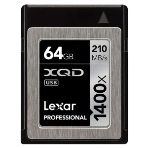 XQD 64GB Lexar 1400x Karte