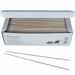 Schaschlikspiesse Holz 300/3mm 500Stck/Pack. Dag
