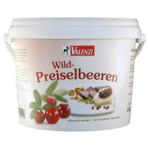 Valenzi Wild-Preiselbeeren  2,00kg Eimer