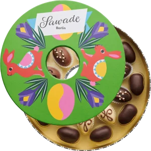 Osterpralinen: Die Sawade Pralinenkollektion »Bureau Alice«