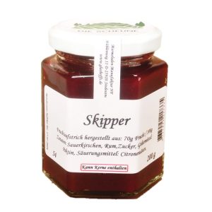 Skipper Fruchtaufstrich (Sauerkirsche Rum) 200g