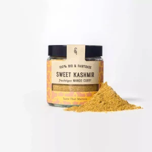 Bio Sweet Kashmir Curry – Milde Frucht & Würze