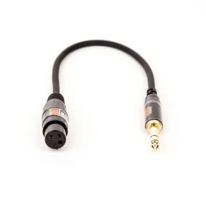 XLR Buchse >  6.3mm Stereo Stecker 20m Adapterkabel