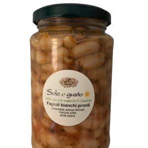 Fagioli bianchi pronti – weisse Bohnen fixfertig 360g