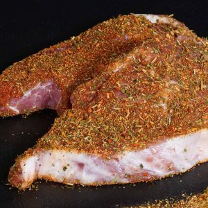 Schopfbraten Steak – gewürzt