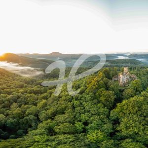 Panorama der Burgruine Gräfenstein