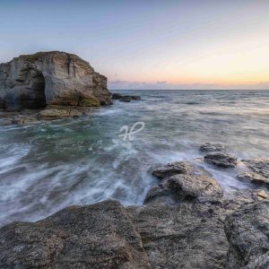 Prefailles Elephant in der blauen Stunde