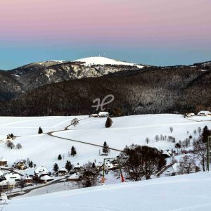 Winterabend bei Hofsgrund
